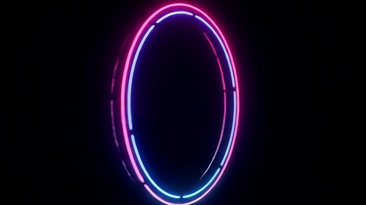 Glowing turning Circle