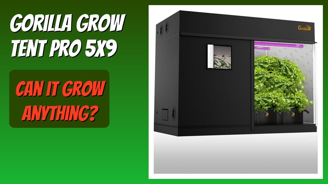 REVIEW (2026): Gorilla Grow Tent Pro 5x9. Features