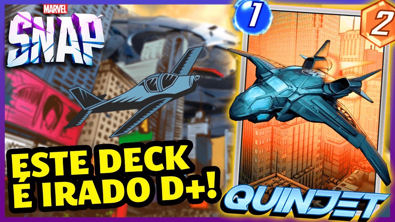THE QUINJET SURPRISED ME! NOW I'M SOARING IN RANKED |Marvel Snap| #marcosperalta