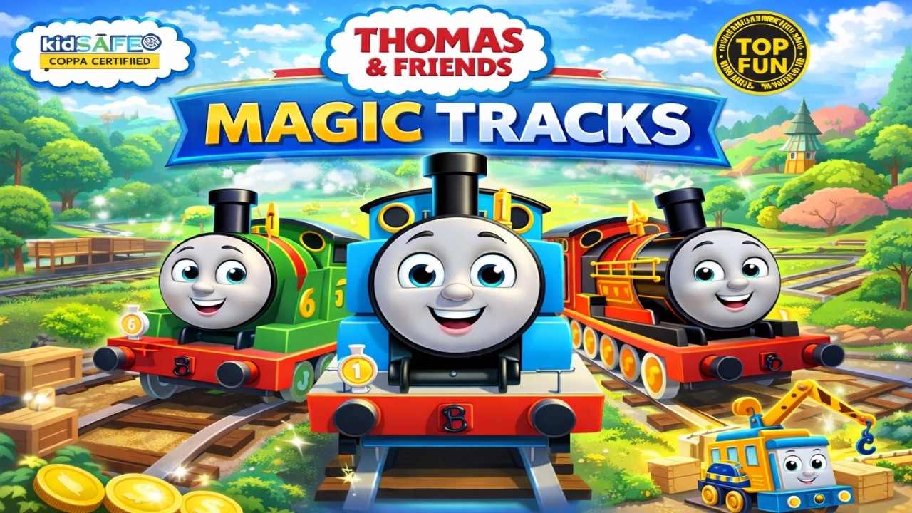 Thomas & Friends: Magic Tracks | Build Tracks, Race Trains & Fun Gameplay (Android/iOS)