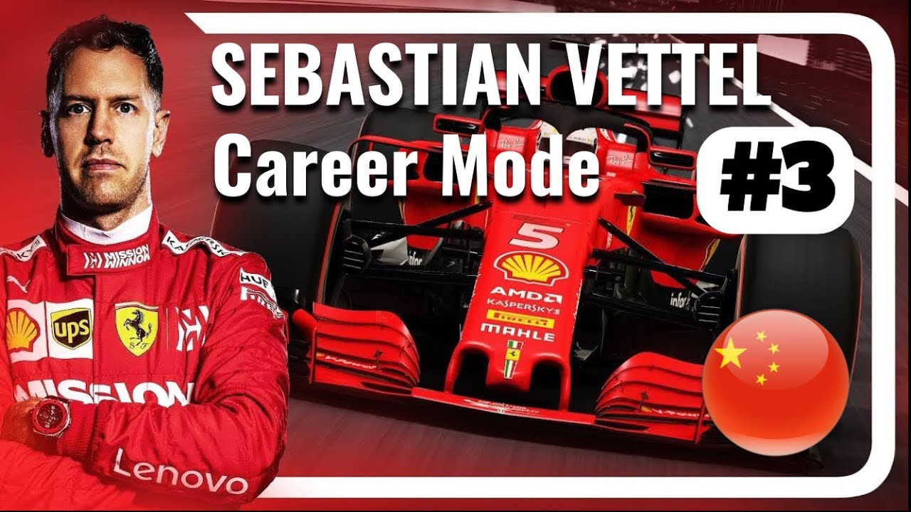 A SMALL CHANCE OF RAIN - F1 2019 Sebastian Vettel Career Mode - Chinese GP #3