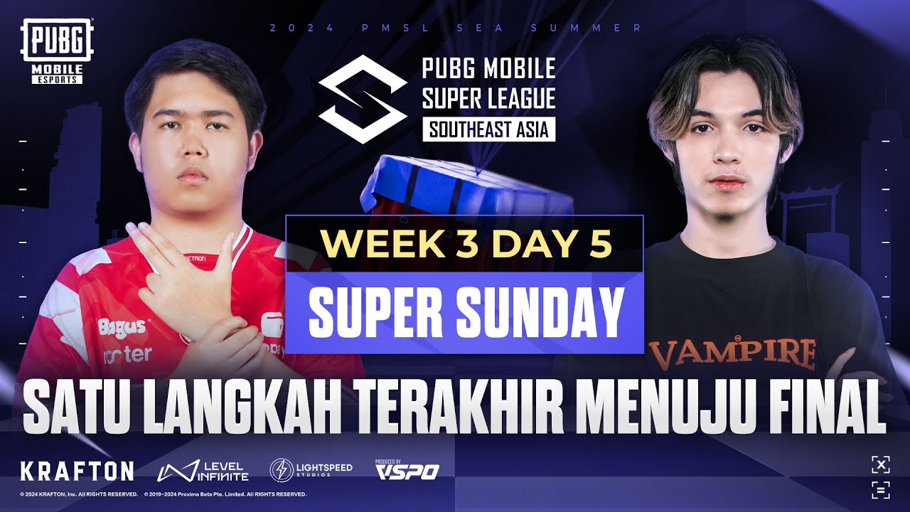 [ID] 2024 PMSL SEA W3D5 | Summer | SATU LANGKAH TERAKHIR MENUJU FINAL