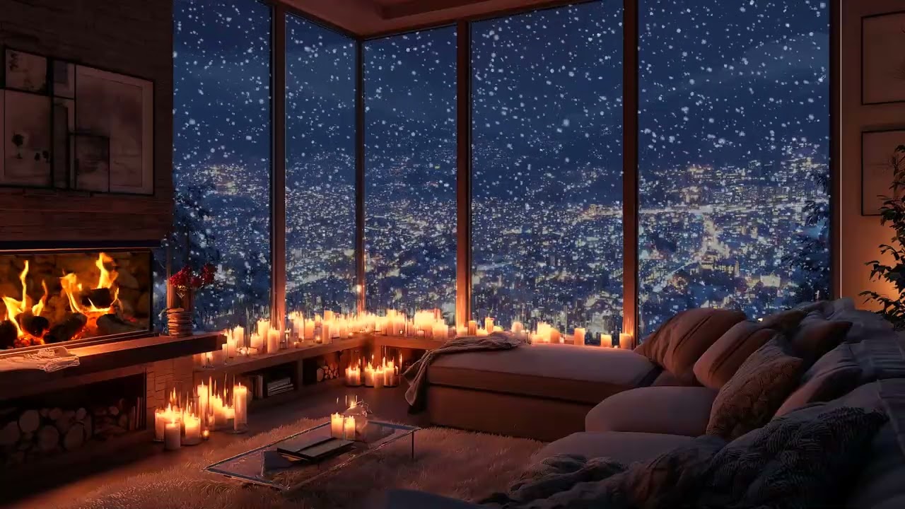Winter Piano Serenity – Gentle Ambient Notes for Relaxing Sleep and Calm Thoughts