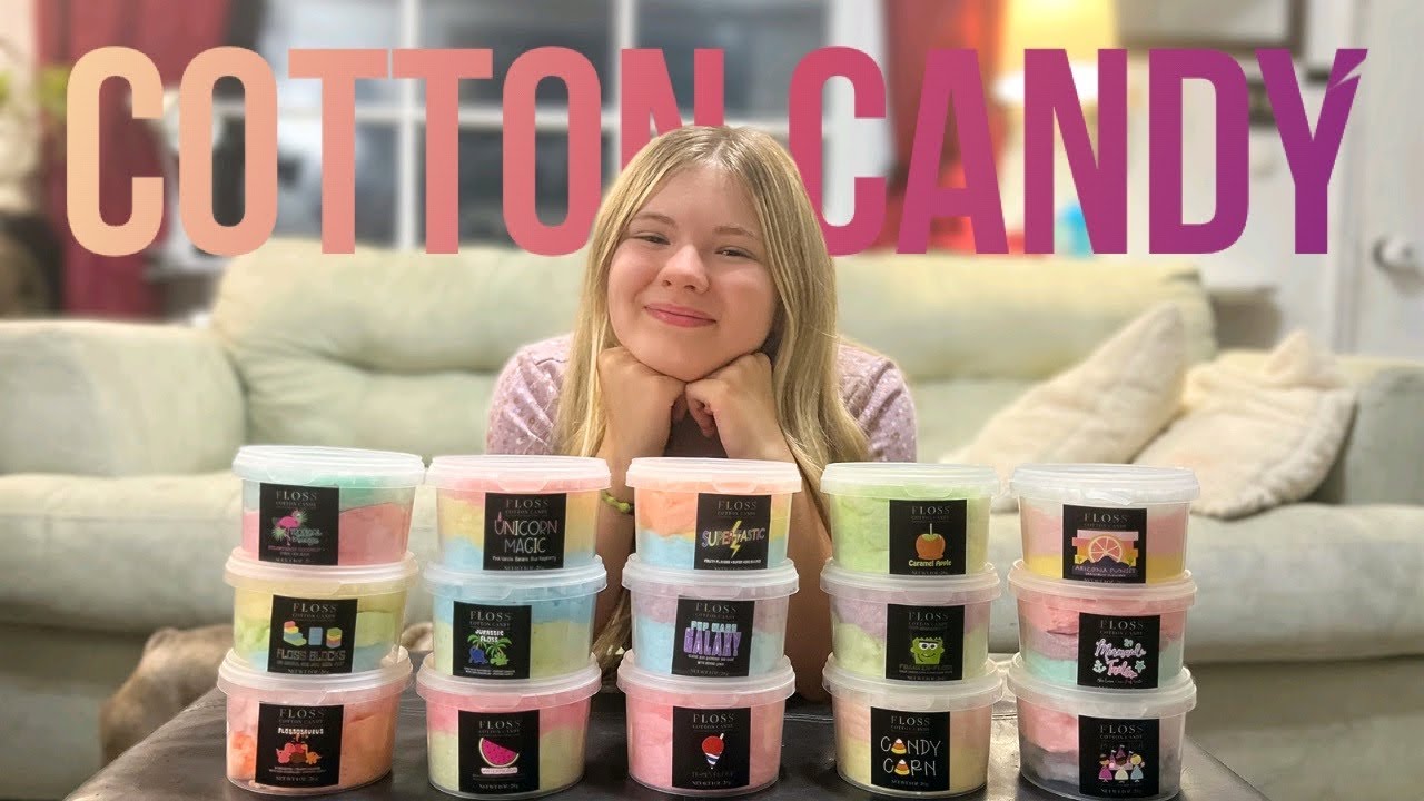 We try the BEST Gourmet Cotton Candy! | Vlog 235