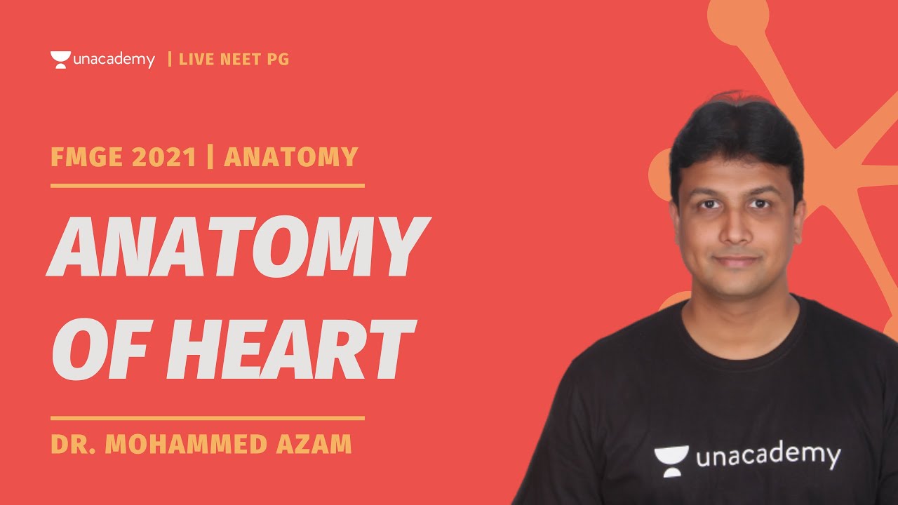 FMGE 2021 | Anatomy of Heart | Dr. Azam