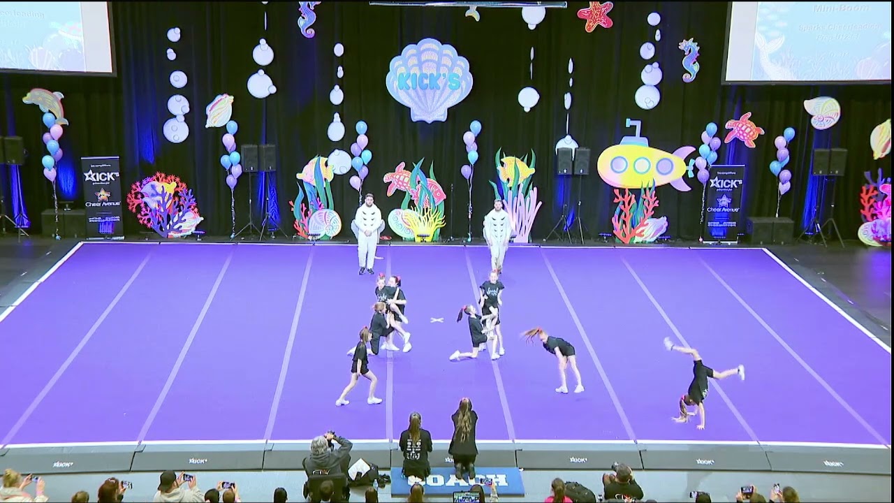 Sparks Cheerleading - Mini Boom - Prep U12 L1