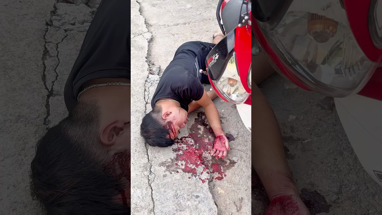 Đi xe m&aacute;y h&atilde;y đội mũ bảo hiểm#comedy #trending #shortvideo