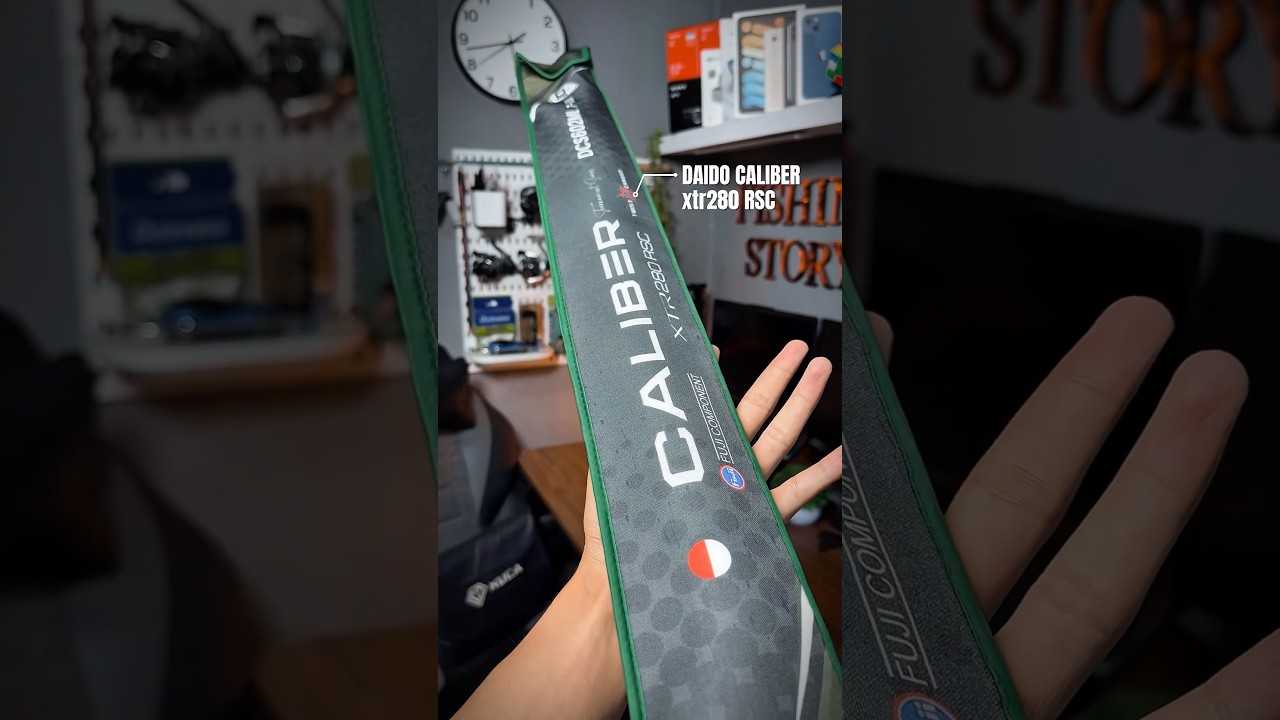 Unboxing the latest fishing rod from DAIDO CALIBER #fishing