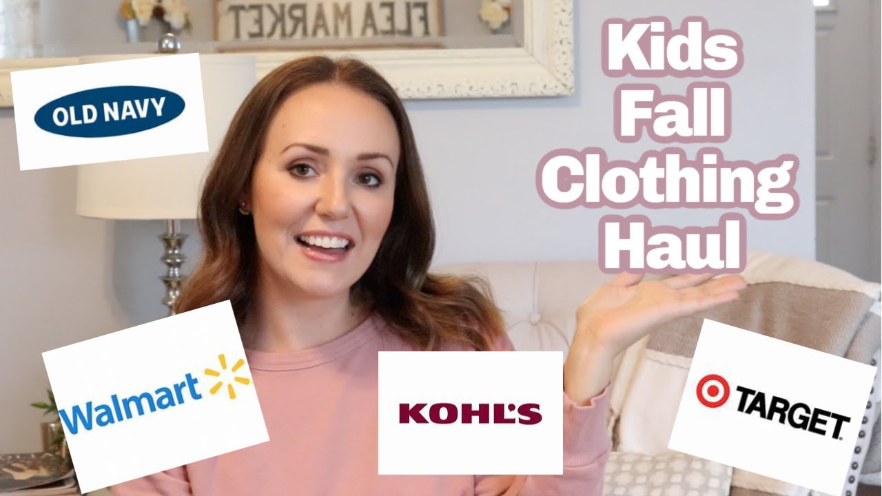 Minimal Kids Fall Wardrobe | Fall Kids Clothing Haul | Budget Friendly Fall Kids Clothing Haul
