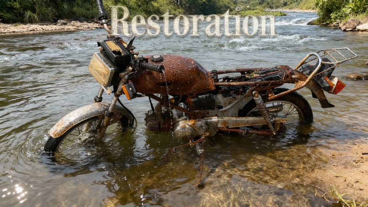 💡Project to restore damaged old HONDA WIN 100CC // Completely restore HONDA WIN 100CC