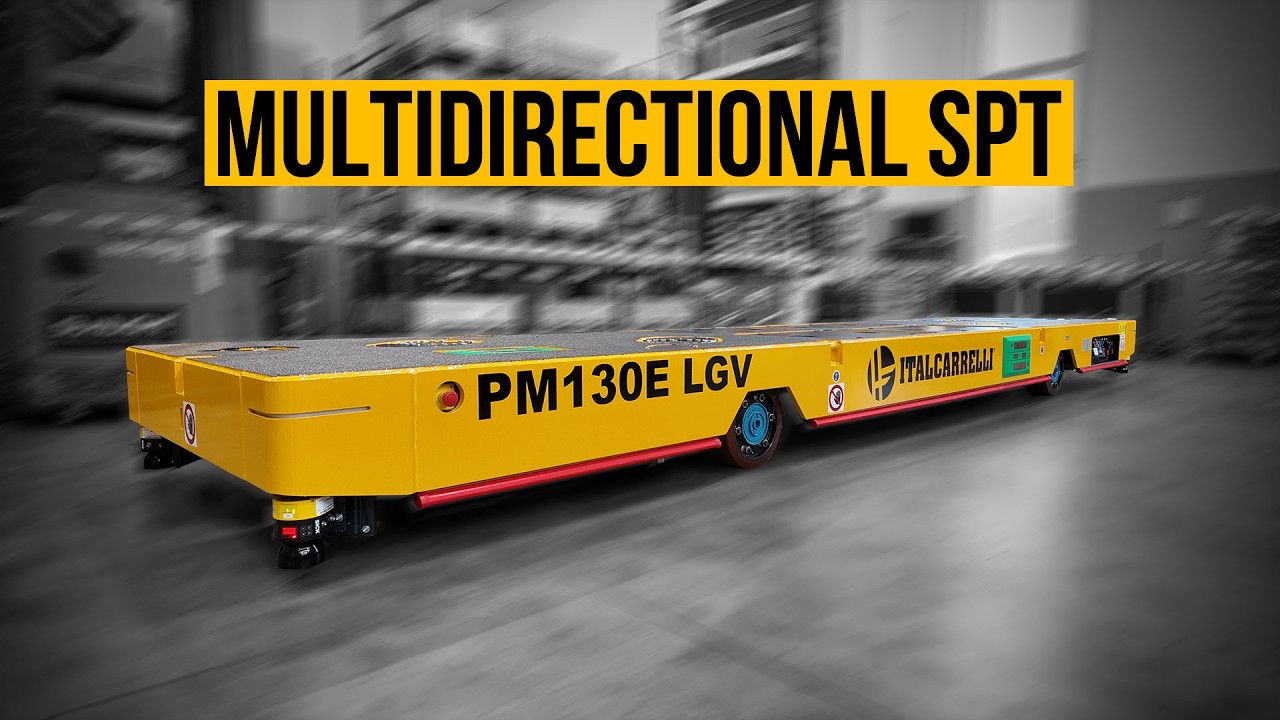 From Manual to Autonomous: Italcarrelli Multi-Directional Self-Propelled Transporter at Work