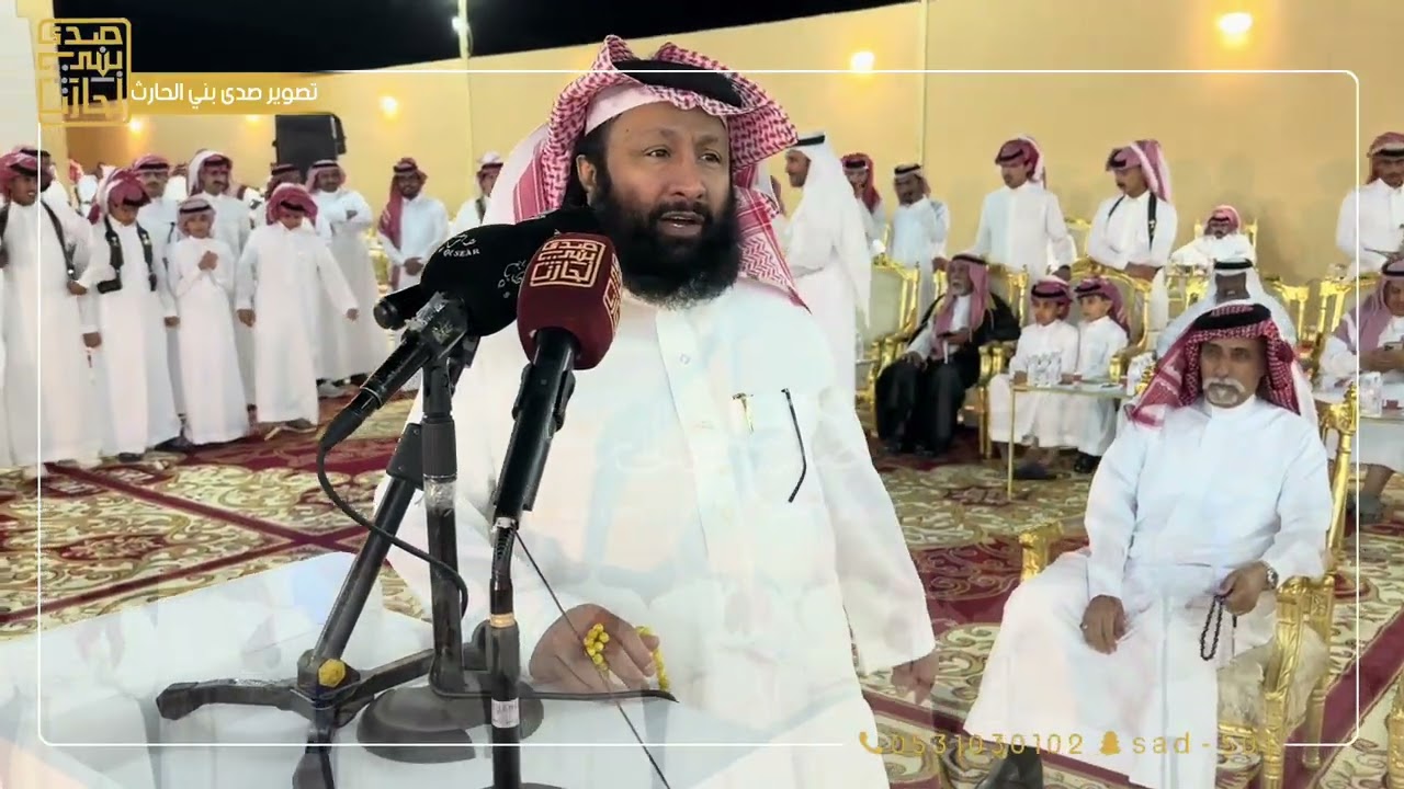 قاف الكبار🔥:مصلح بن عيّاد✖️فلاح القرقاح(افتتاح مجالس ذوي عواض)🗓️١٤٤٥/١٠/٣هـ 📍قيا بني الحارث