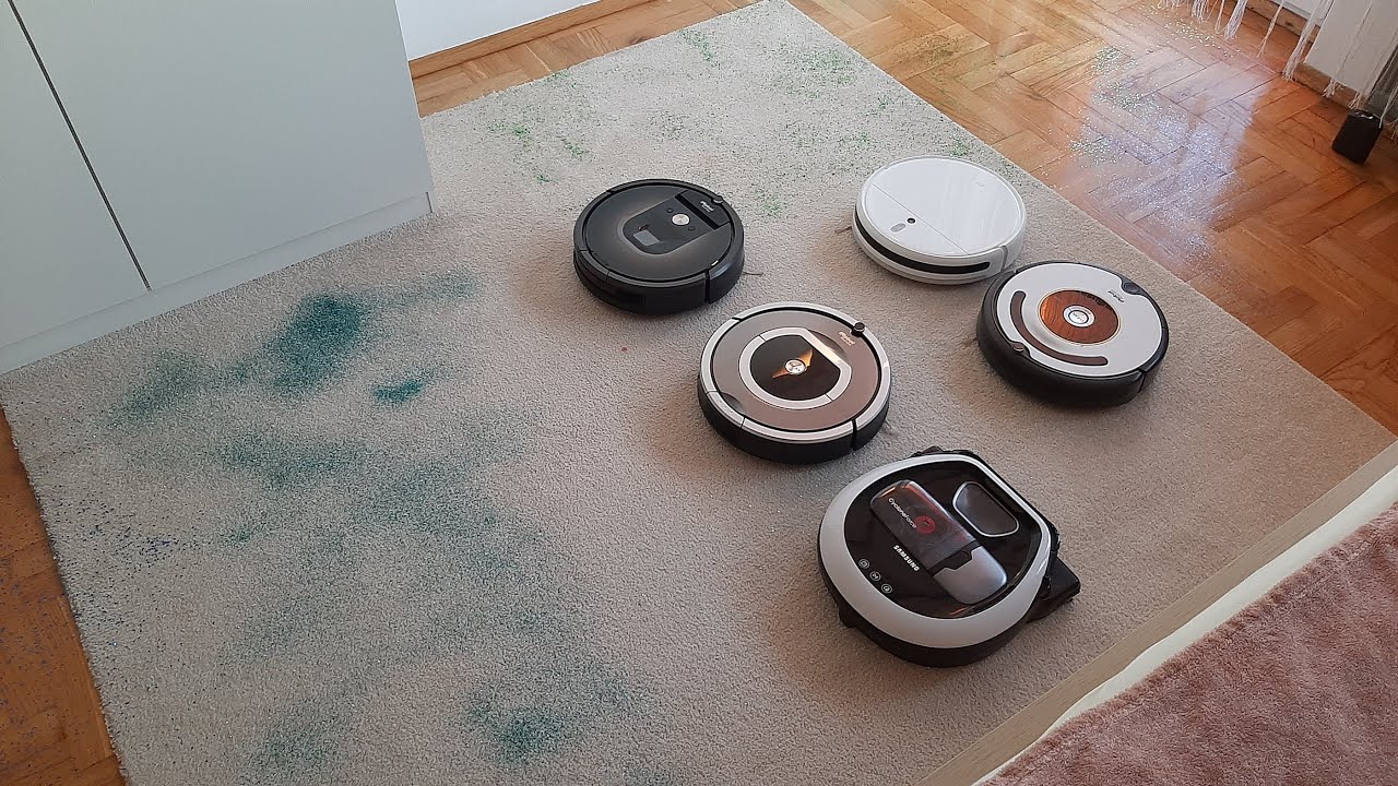 RoboVac Party#2: Roomba, Samsung, Xiaomi | lot of glitter ✨ mess 🎉