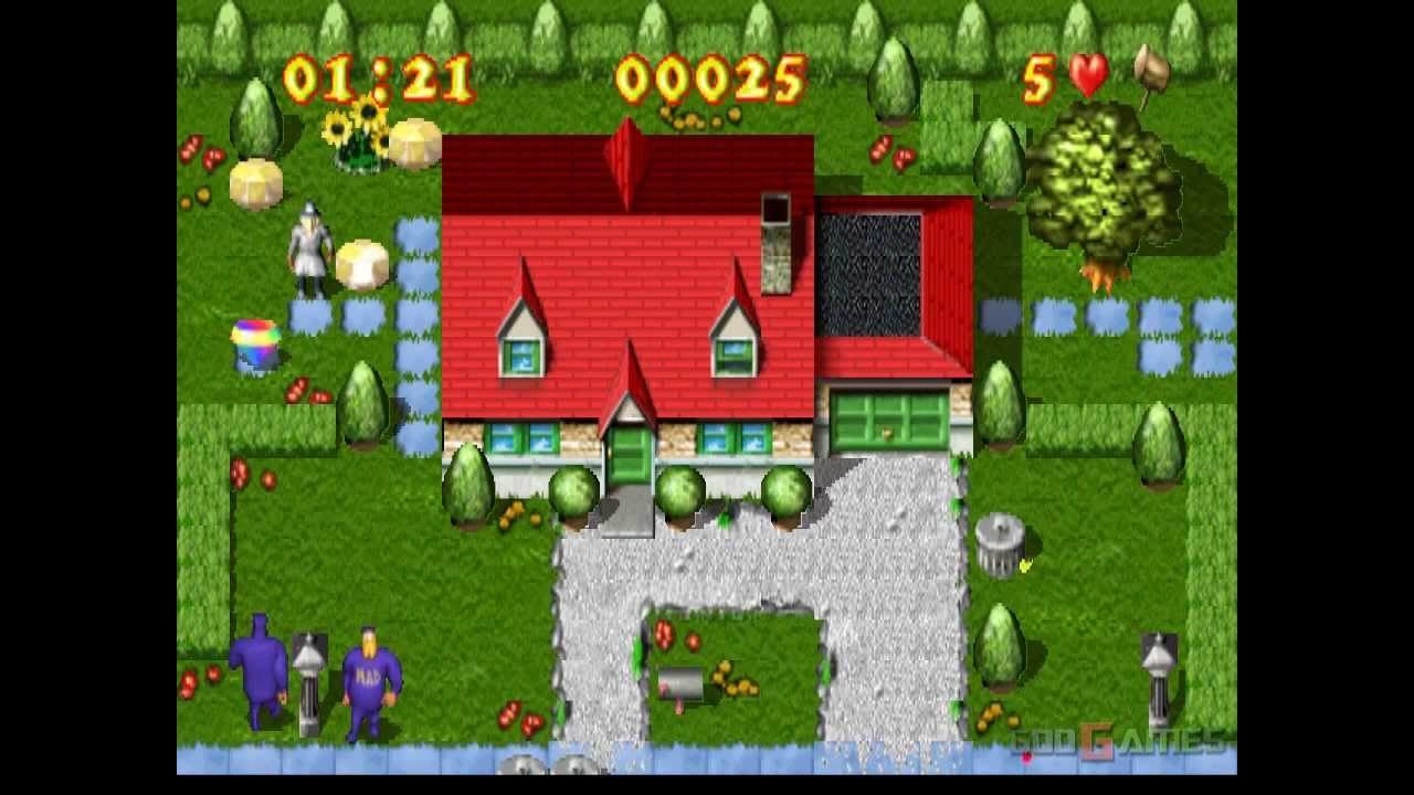 Inspector Gadget: Gadget's Crazy Maze - Gameplay PSX / PS1 / PS One / HD 720P (Epsxe)