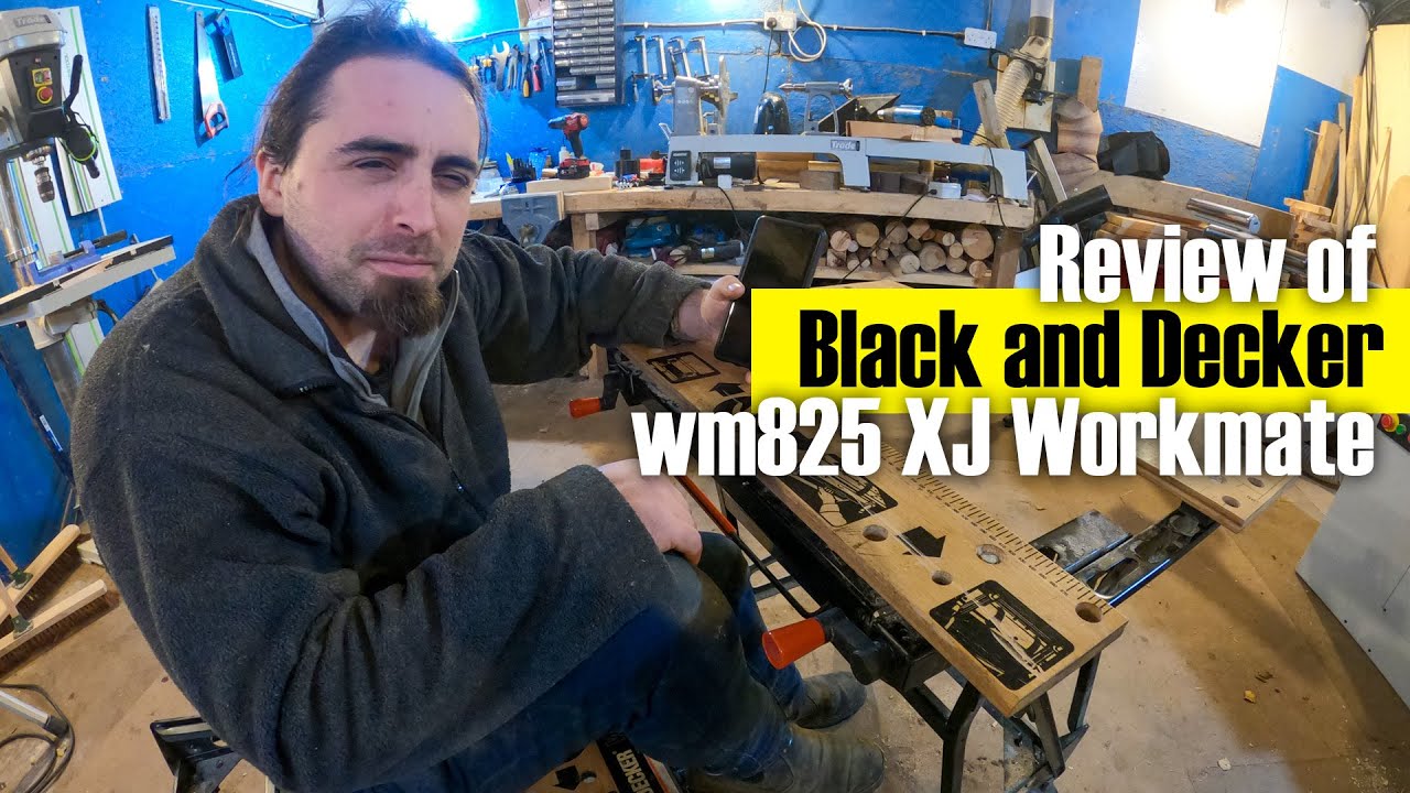 Обзор погрузчика Black & Decker WM 825 XJ Workmate с точки зрения слепого человека.