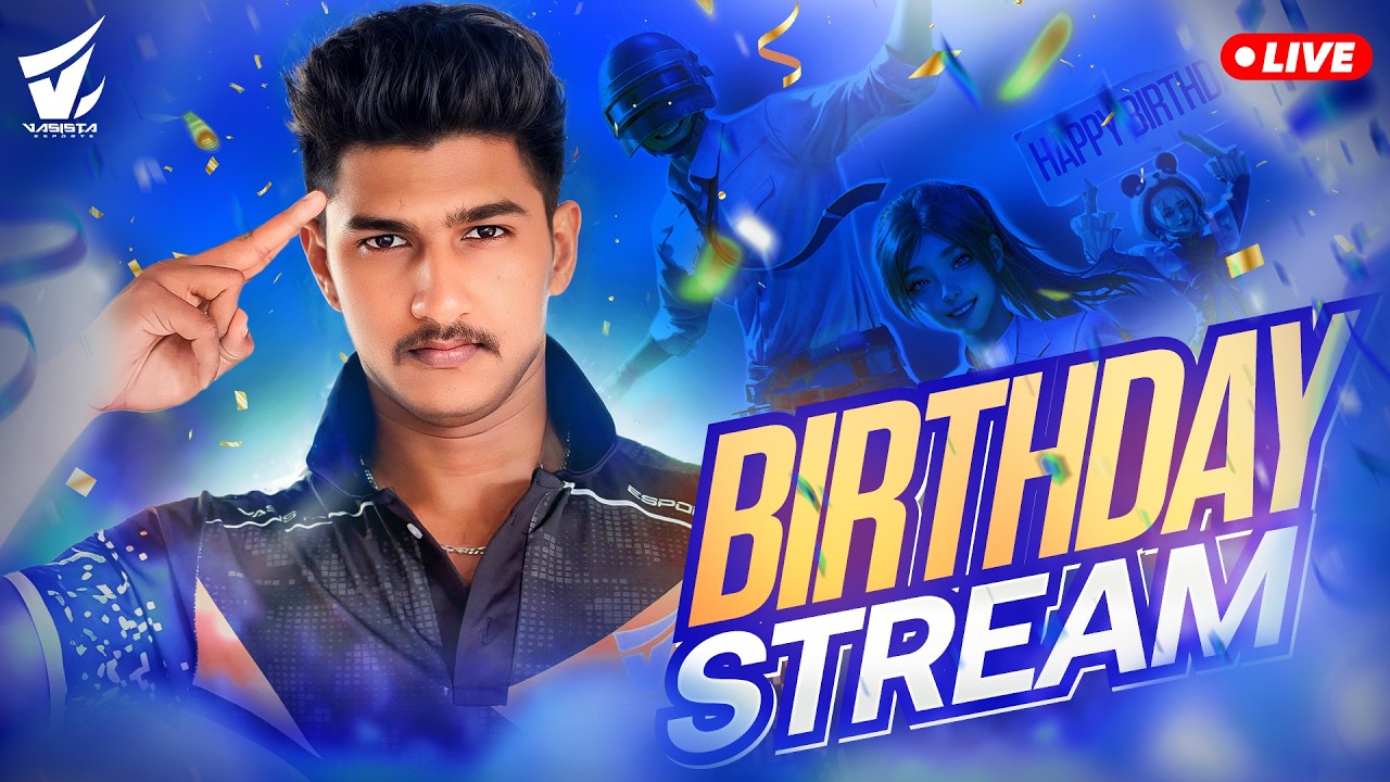 BIRTHDAY STREAM 🥳 | LUNA GAMING | bgmi live kannada #bgmi #shortsfeed #kannada