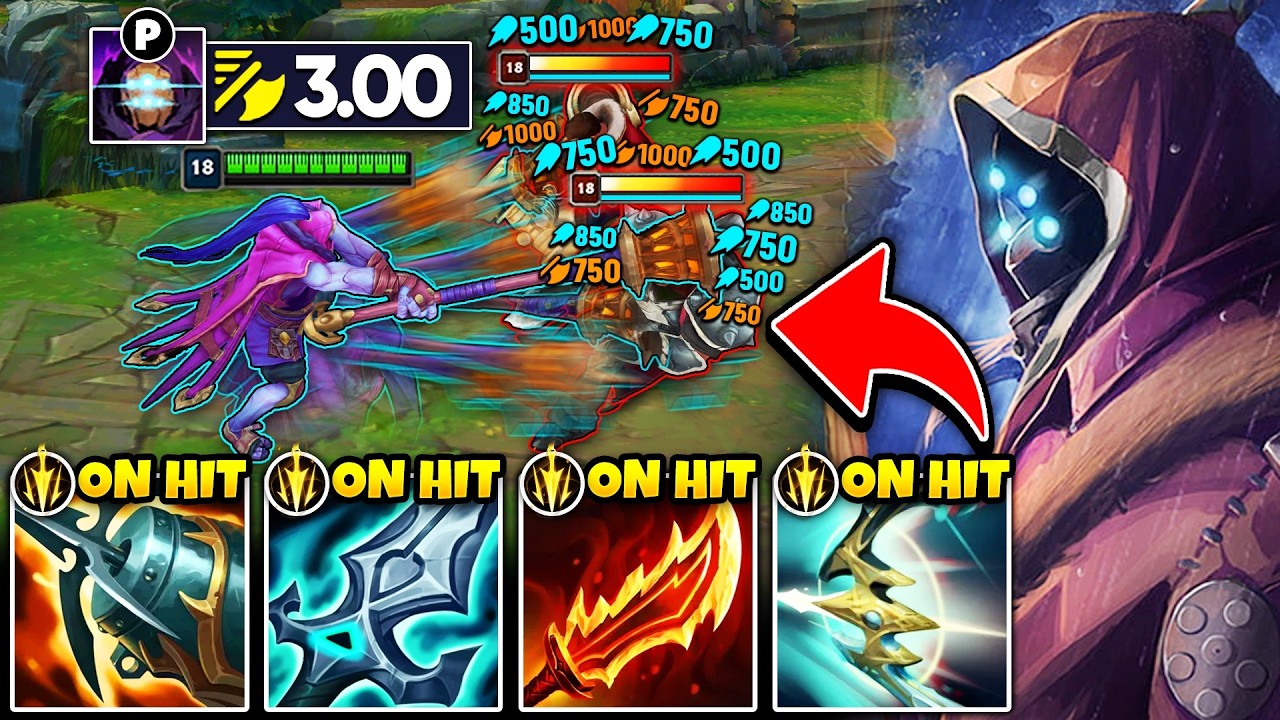 Jax with 3.00 Attack Speed is the most broken thing you'll see today (1V5 THE ENEMIES)