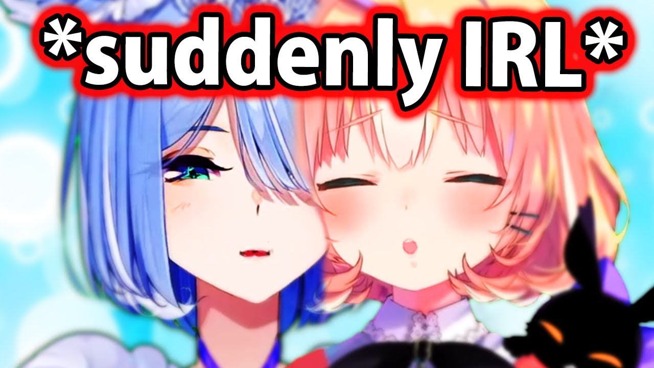 Elira suddenly appears IRL in Millie's bday stream and kissed: