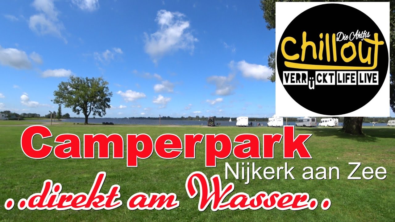 Wohnmobil-Stellplatz direkt am Wasser Camperpark Nijkerk aan Zee❤️Niederlande❤️