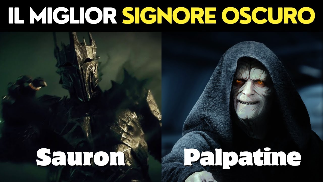 SAURON vs PALPATINE: chi è il MIGLIOR SIGNORE OSCURO?