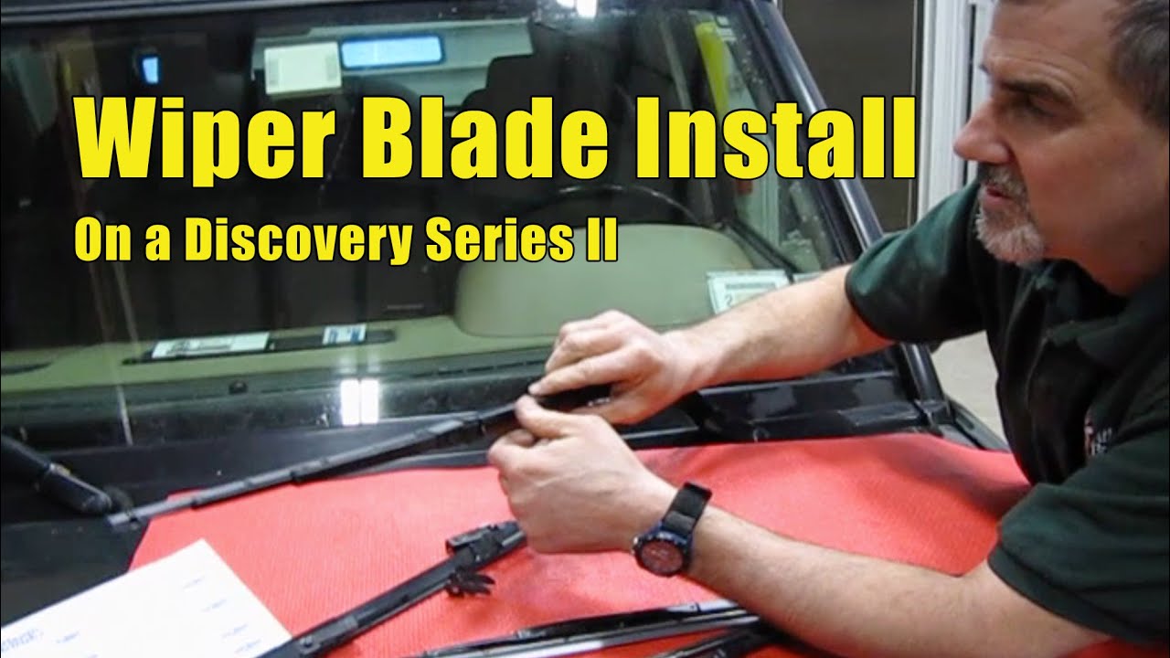 How To Replace Front And Rear Wipers On A Land Rover Discovery 2