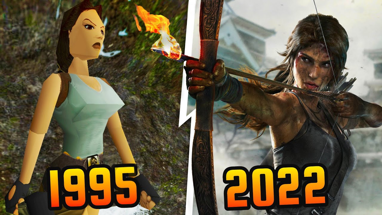 Evolution of Tomb Raider Games [1995-2022]