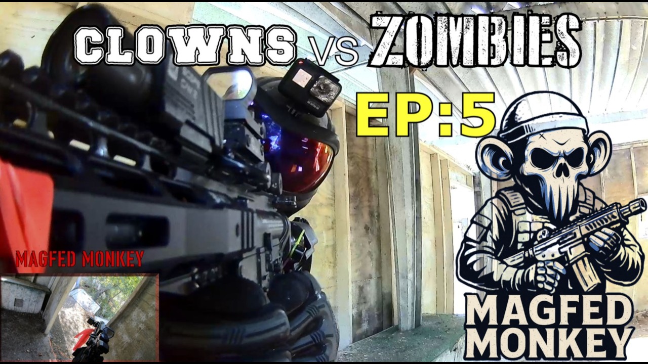 Paintball Explosion || Clowns vs Zombies 15 || Episode 5