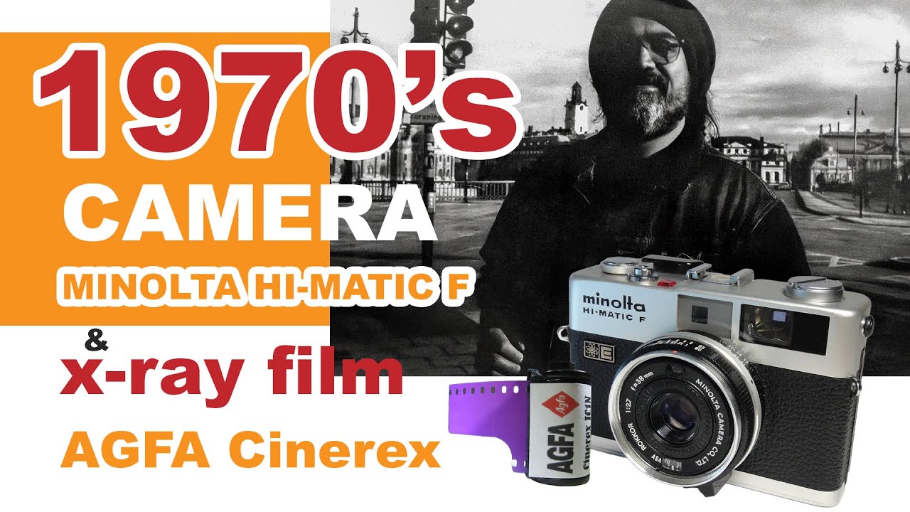 1970's Minolta Hi-Matic F: The Cheapest Rangefinder Film Analog Camera!
