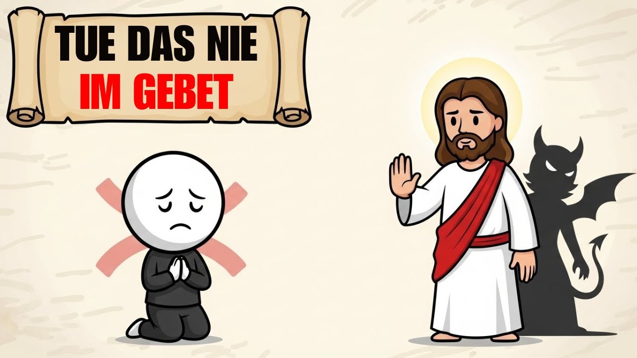 Fünf Fehler im Gebet, die viele Christen machen