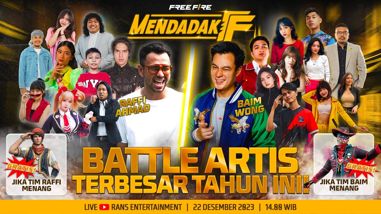EPIC BATTLE!!TEAM FROST RAFFI VS TEAM FIRE BAIM WONG!!PEMBUKTIAN SIAPA PALING “BOOYAAAH!!