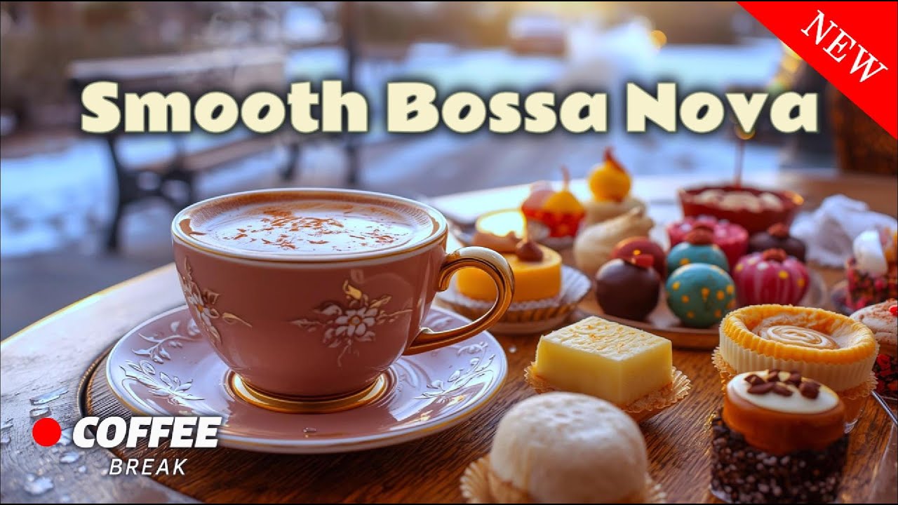LIVE Smooth Bossa Nova Jazz ☕ Coffee Break with Jazz for Relaxing, Working & Studying