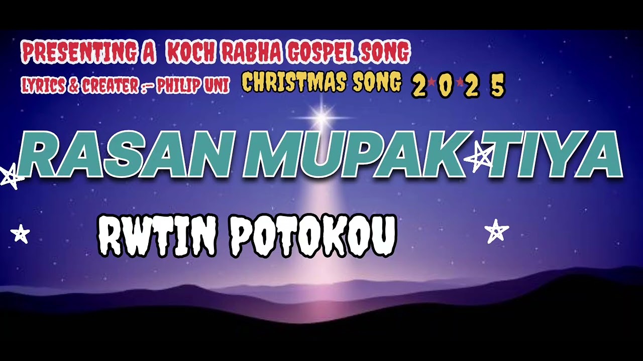 RASAN MUPAK TIYA || #rabhasong #koch rabha song#rabha