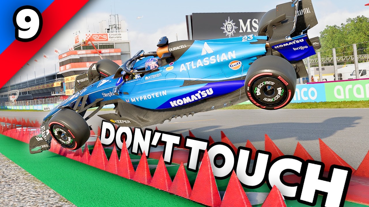 Spanish GP, But The Kerbs Are 10x More SENSITIVE