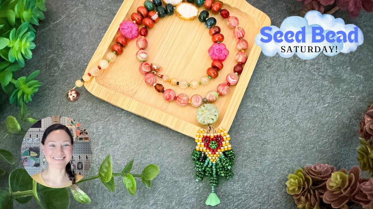 Stitched Owl Design, featuring Sam's Bead Shop Country Cottage