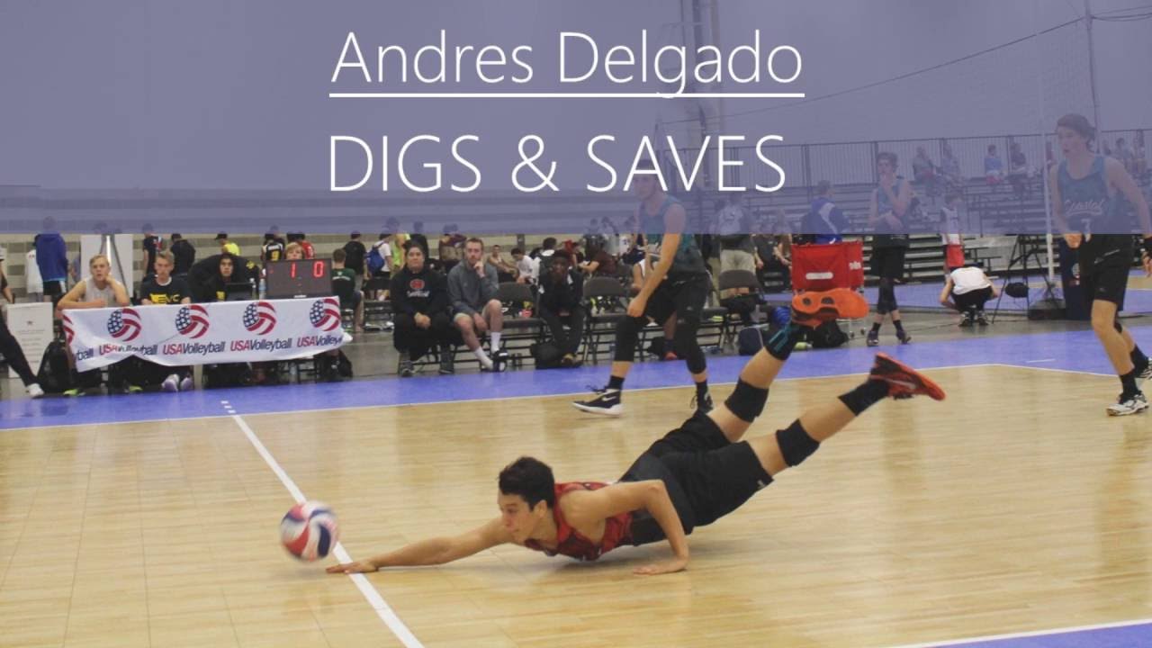 Andres Delgado - Libero - Sophomore year highlights