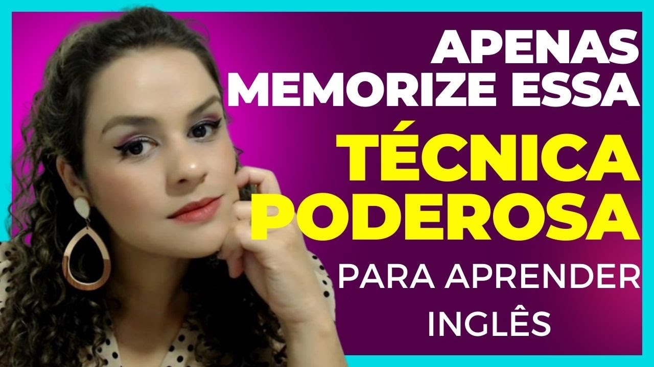 APENAS DOMINE O INGLÊS COM ESSA TÉCNICA PODEROSA 😍🥰