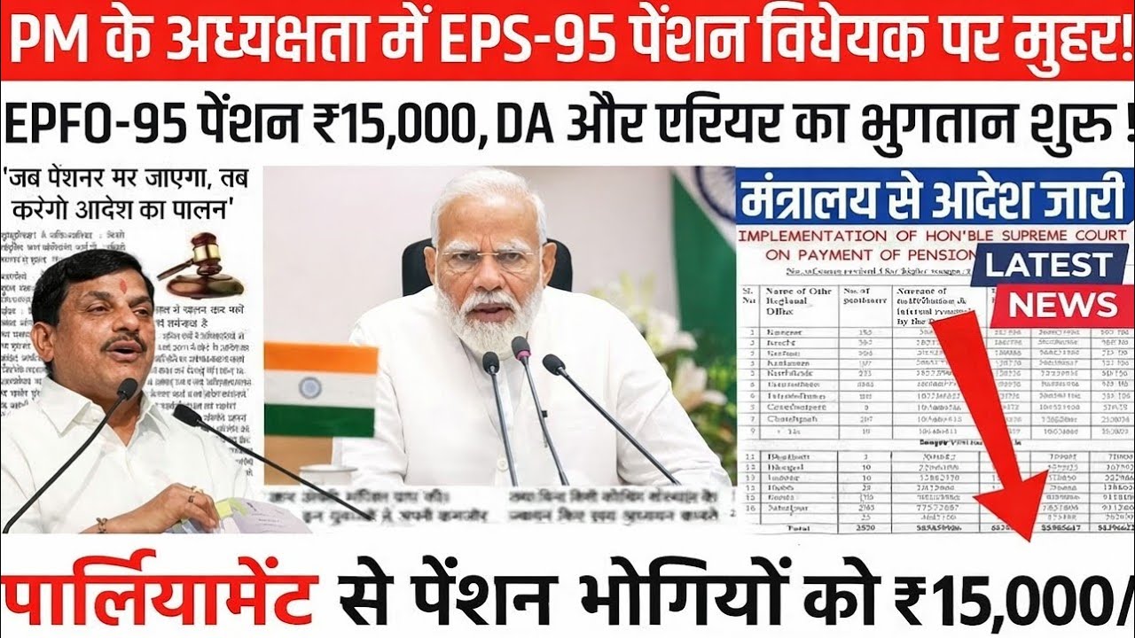 10/03/2026Three Latest Updates | EPS Pension Update Today | EPS 95 Latest News | EPS 95 Scheme