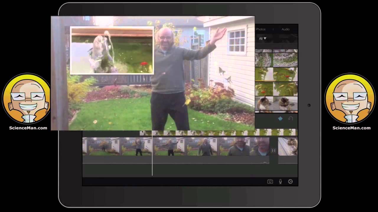 ScienceMan Lesson - iMovie 2 App for iPad Tutorial