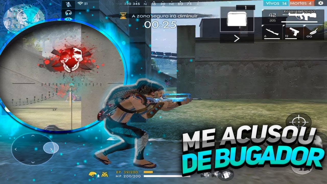 ELE DISSE QUE EU ESTAVA PRATICANDO UM BUG DE HS - FREE FIRE