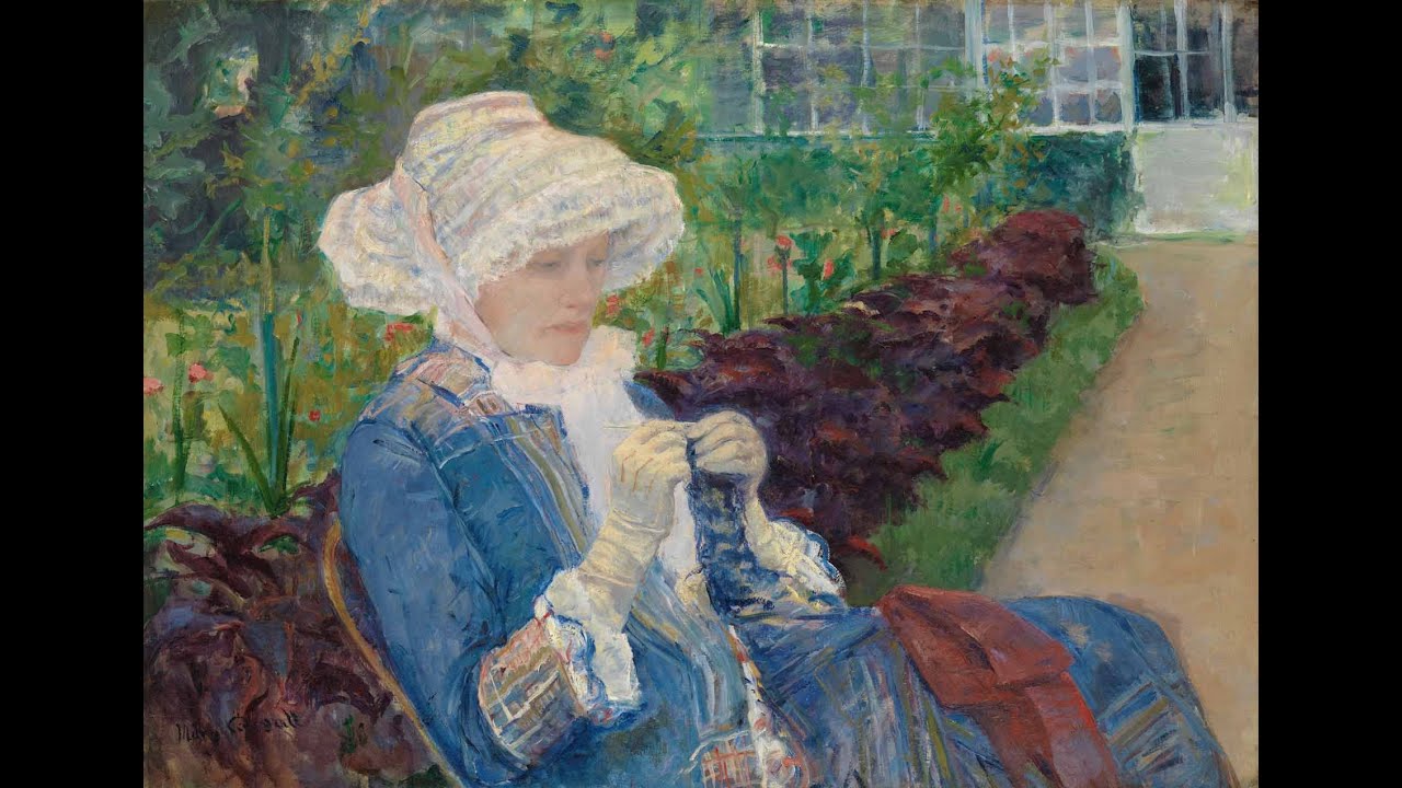 Mary Cassatt (1844-1926)-American artist with emphasis on the bonds between mothers & children