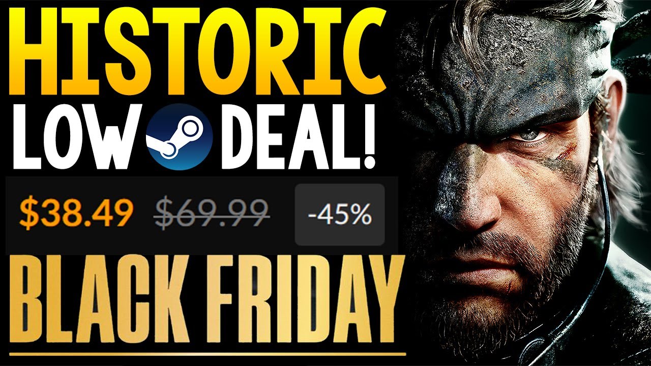 ABSOLUTELY AWESOME BLACK FRIDAY STEAM GAME DEAL - HISTORIC LOW DEAL + MORE GREAT STEAM GAME DEALS!