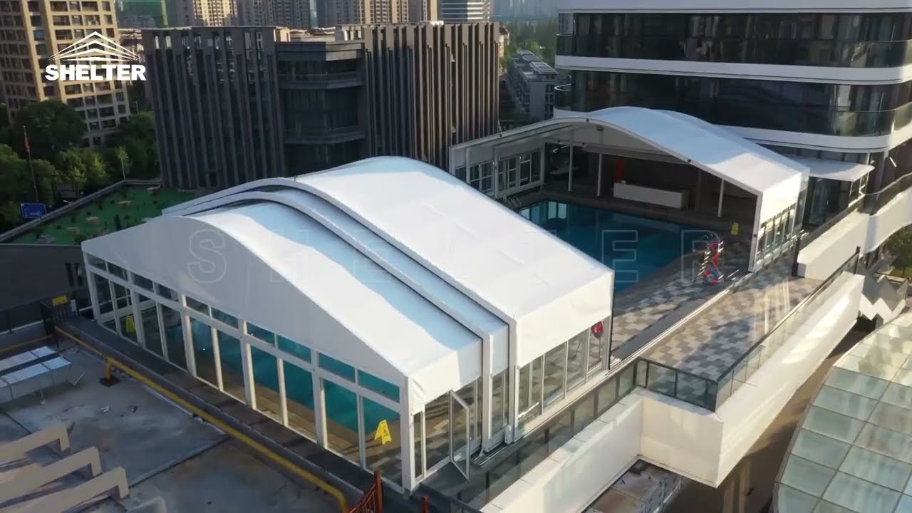 Retractable tent structures from Shelter!