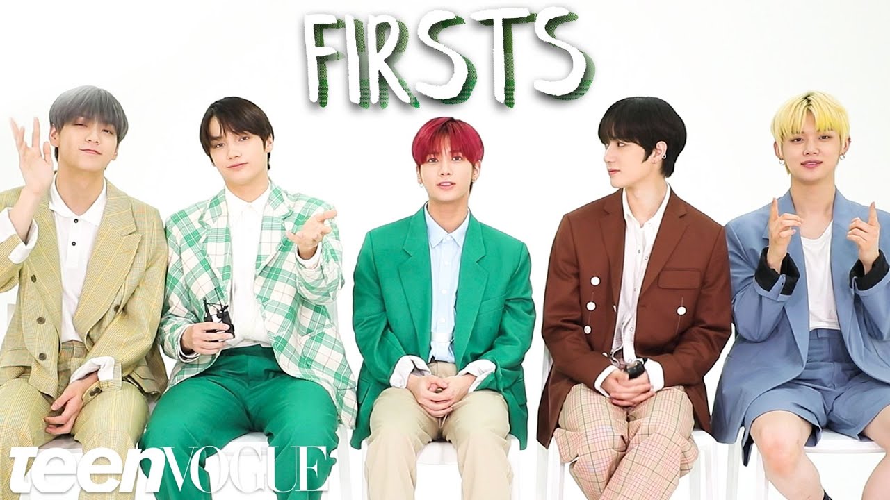 TXT Shares Their First Impressions of Each Other, Red Carpet & More | Teen Vogue