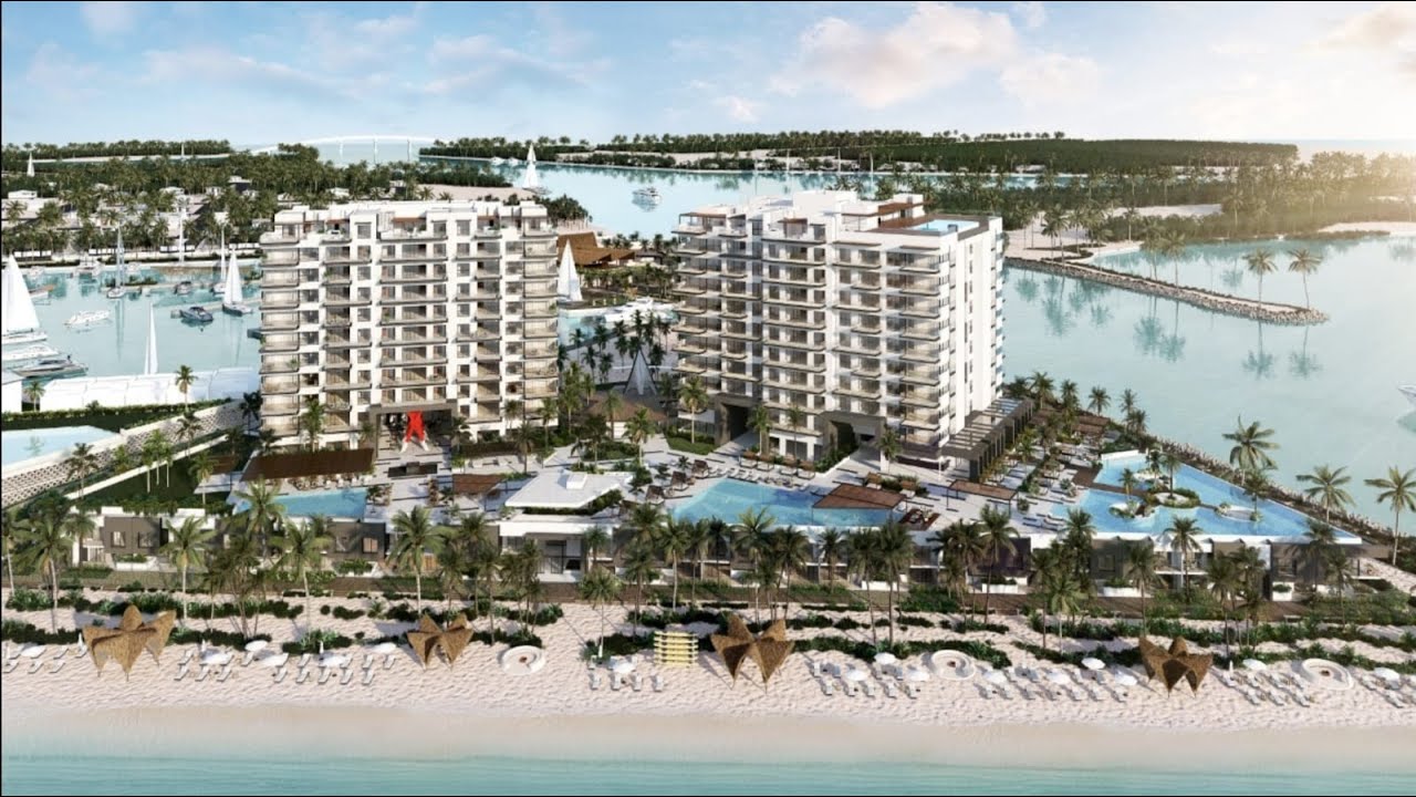 Departamentos en la playa de Yucatan en Yucalpeten Resort Marina