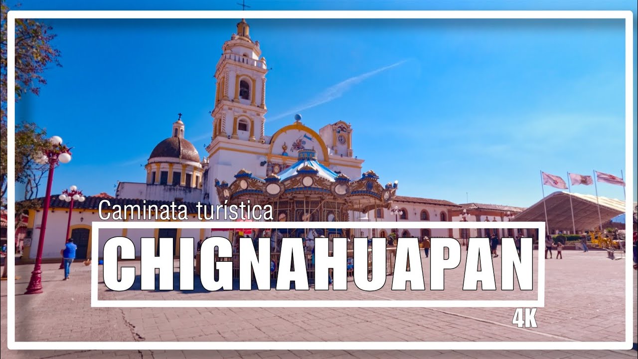 Paseo turístico 📍Chignahuapan Pue. 🇲🇽 | Tour relajante 4K | URBANONAUTA