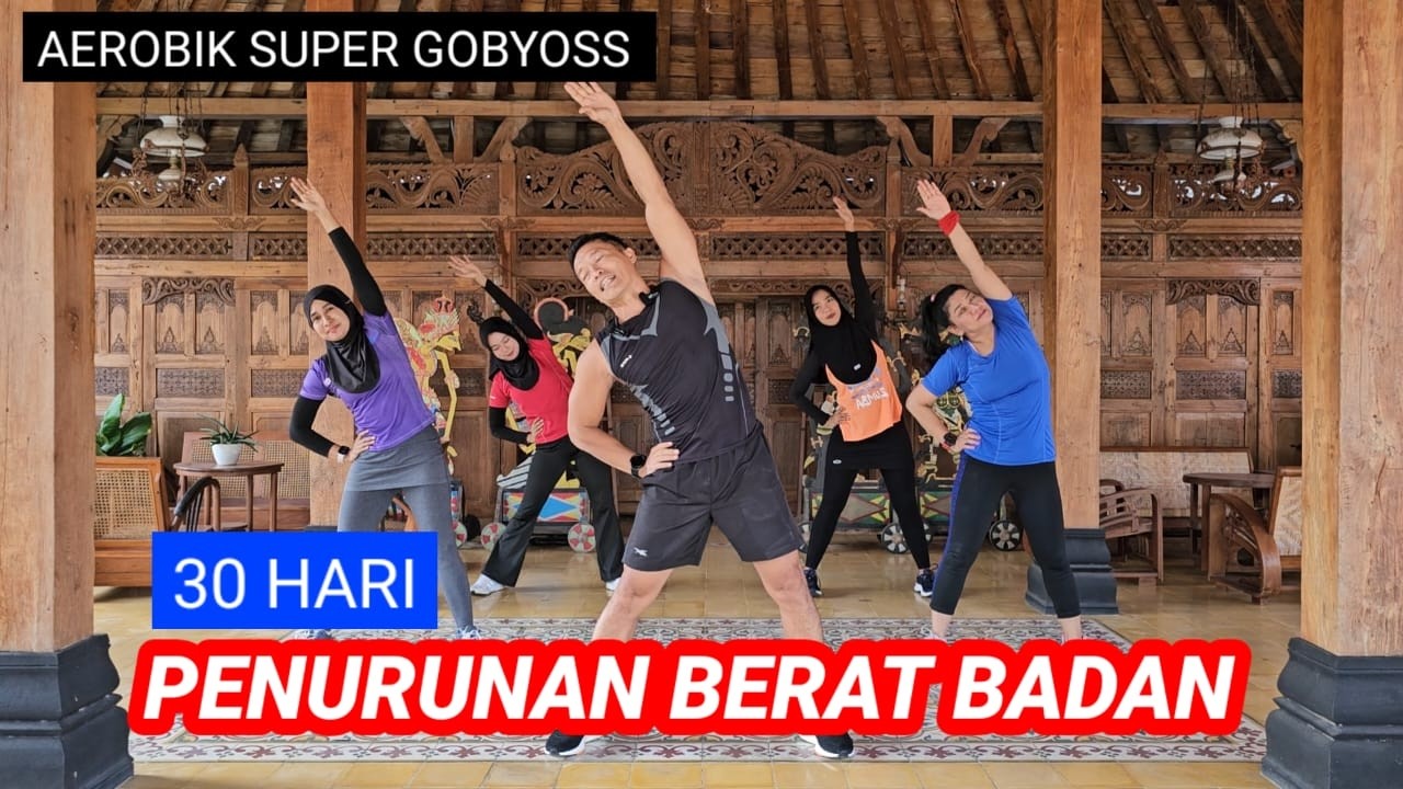 SENAM AEROBIK 30 HARI PENURUNAN BERAT BADAN MENGECILKAN PERUT BUNCIT
