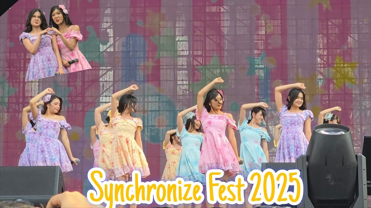 Penampilan Pertama di Stage! JKT48 @Synchronize :Fest 2025