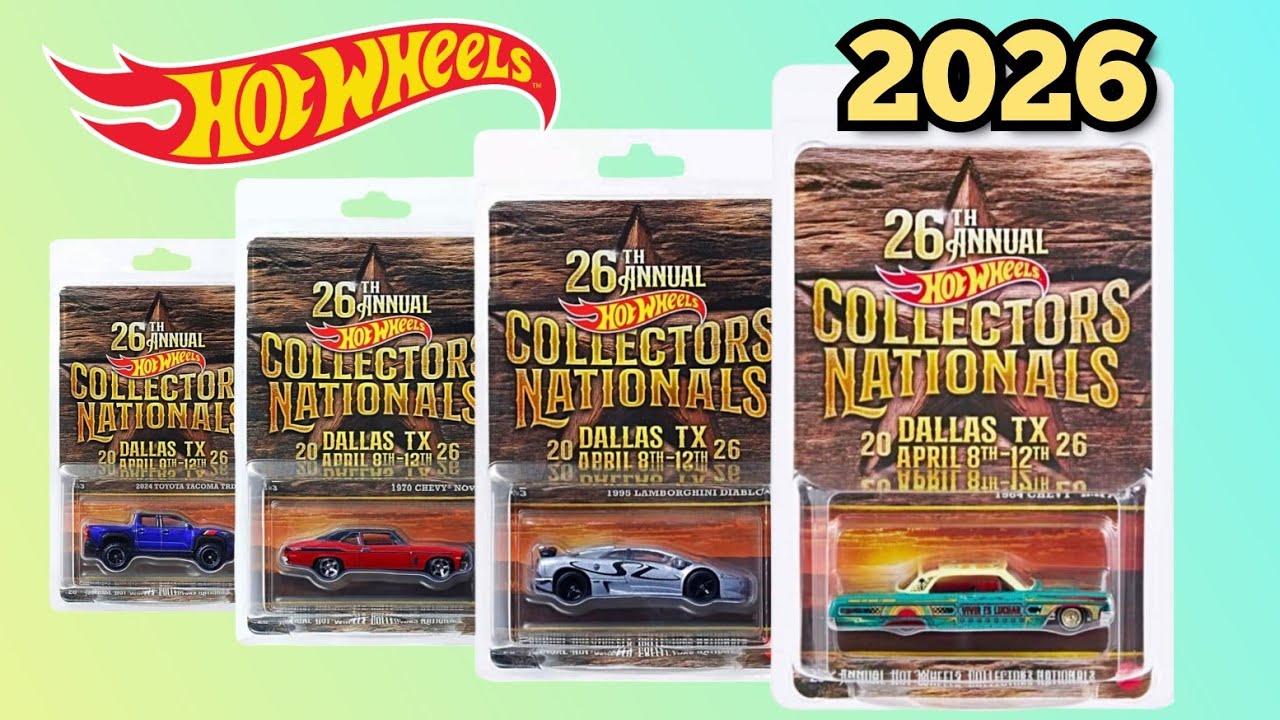 Hot Wheels 2026 Annual Collectors National Set