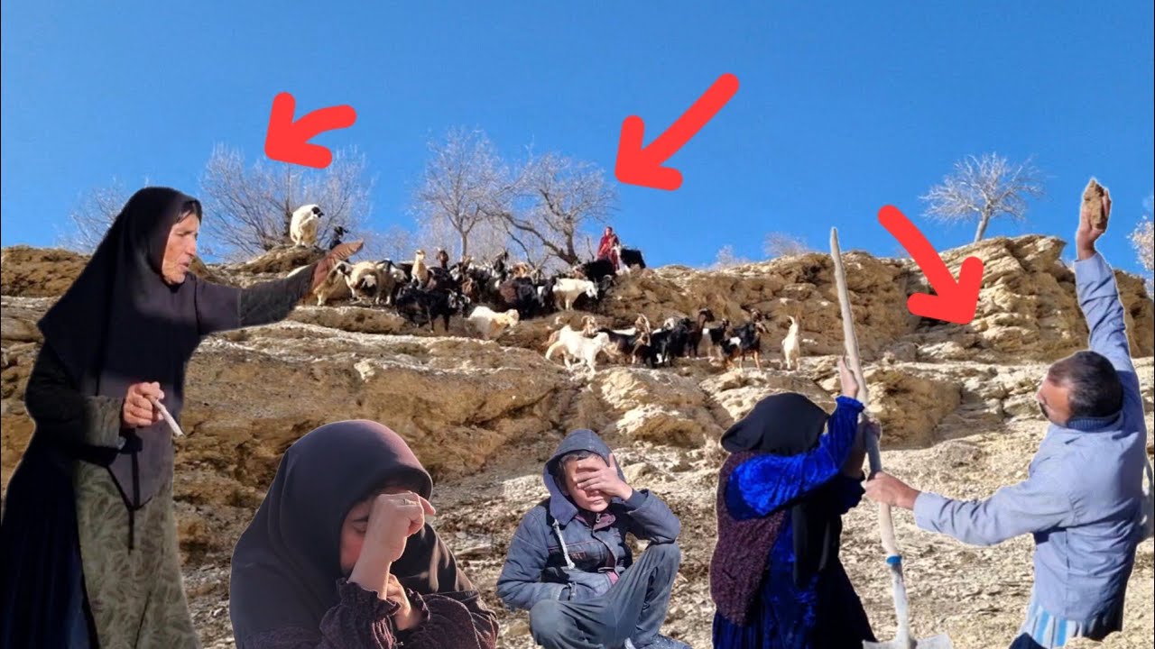 A Story of Kindness: Majid and Mohsen Help Their Neighbor Find Her Lost Goats and Visit Grandmother