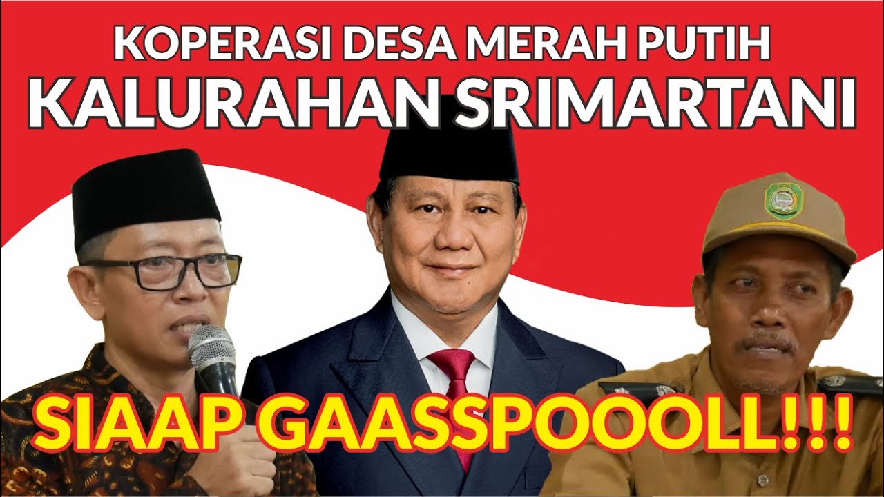 BERITA SRIMARTANI || SIAAAP GAASSPOOLL KOPERASI DESA MERAH PUTIH KALURAHAN SRIMARTANI